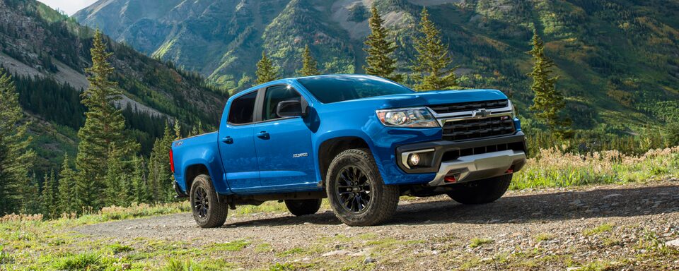 2022 Chevrolet Colorado Small Truck Exterior in Trail Boss Edition