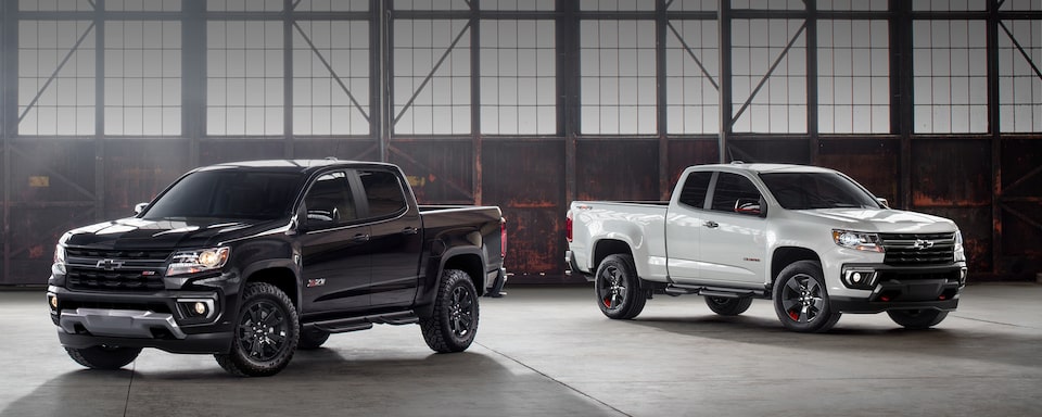 Presentación de las ediciones especiales de la camioneta Chevrolet Colorado 2022 de tamaño pequeño