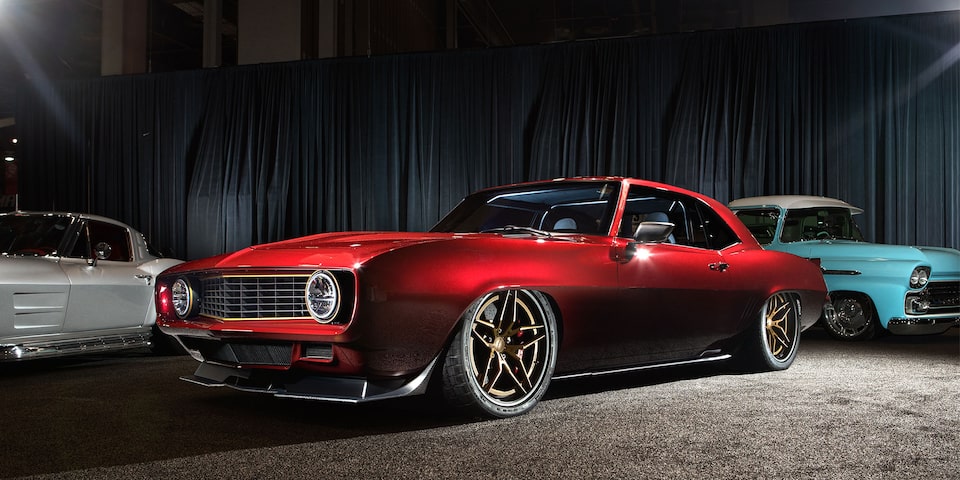 2021 Chevrolet SEMA Design Awards: Three Quarter View of 1969 Chevy Camaro