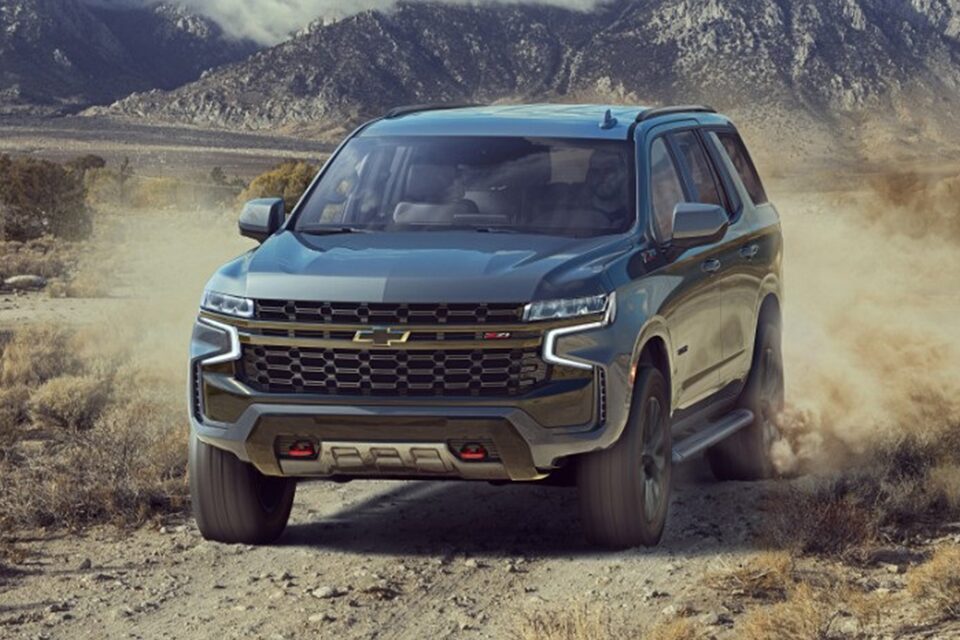2021 Chevy SEMA Tahoe Off-Road Driving