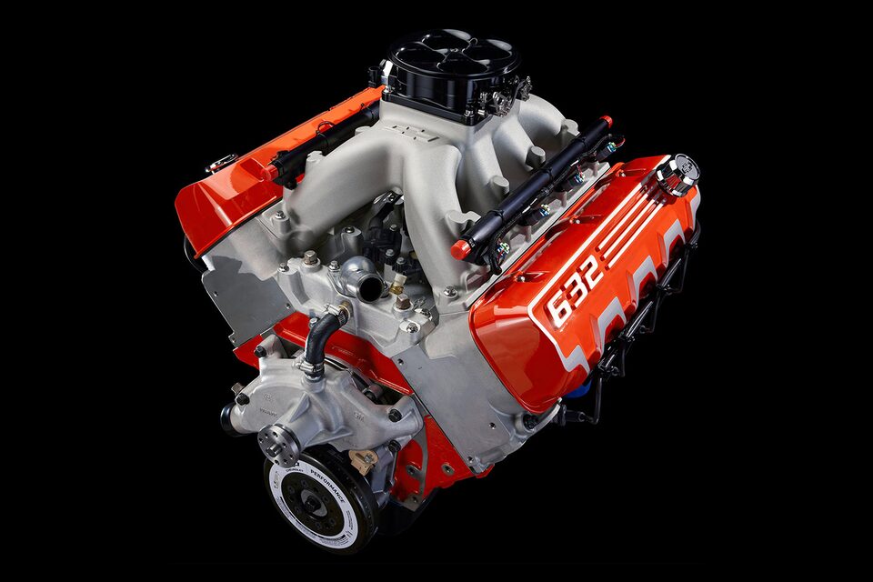 2021 Chevy SEMA ZZ632 Engine