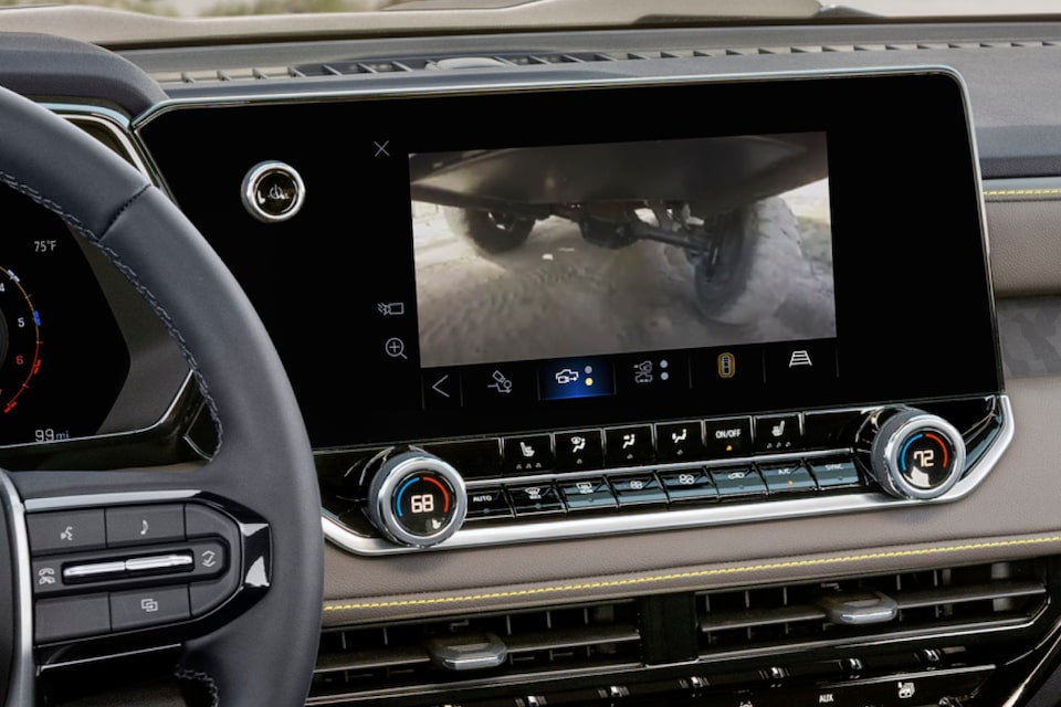 Infotainment Screen on Colorado ZR2