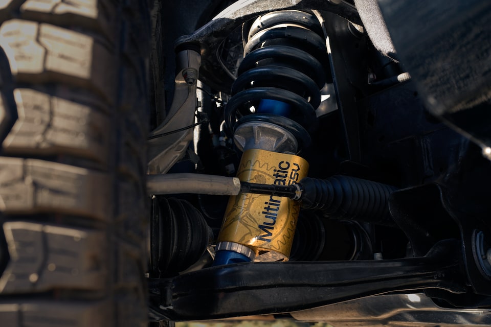 Multimatic DSSV Dampers on ZR2 Truck