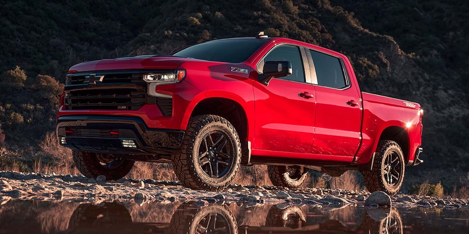 2023 Silverado 1500 Pickup Truck Front Side View