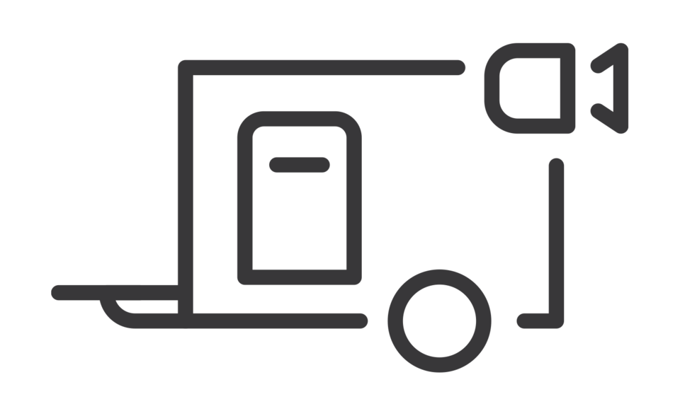 Camera Towing Tech Icon