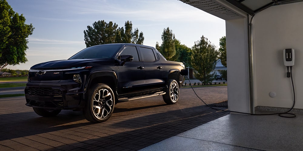 Side View of Silverado EV