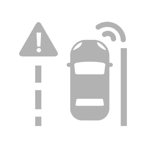 Lane Keep Assist with Lane Departure Warning Icon