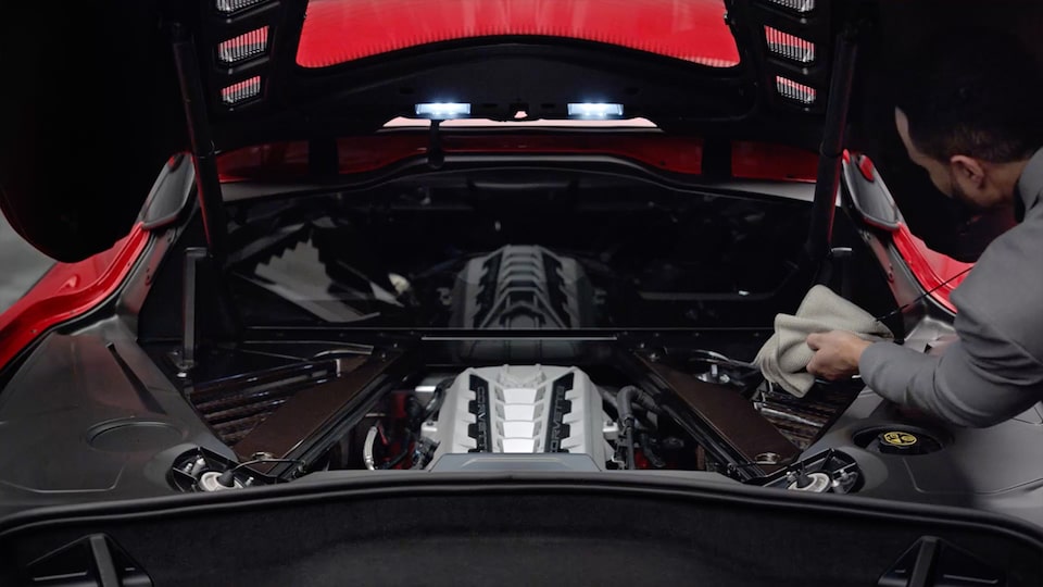 Corvette How to Check Fluids