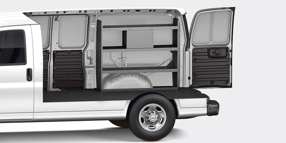 2023 Chevy Express Cargo Van Customized for a Plumer