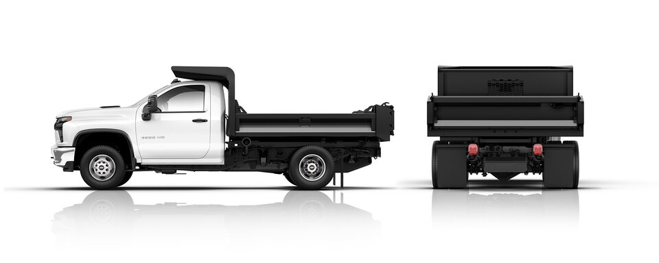 Chevrolet Silverado 3500 HD chasis con cabina 2023 con volquete