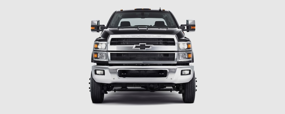 Silverado con chasis con cabina: Parrilla delantera