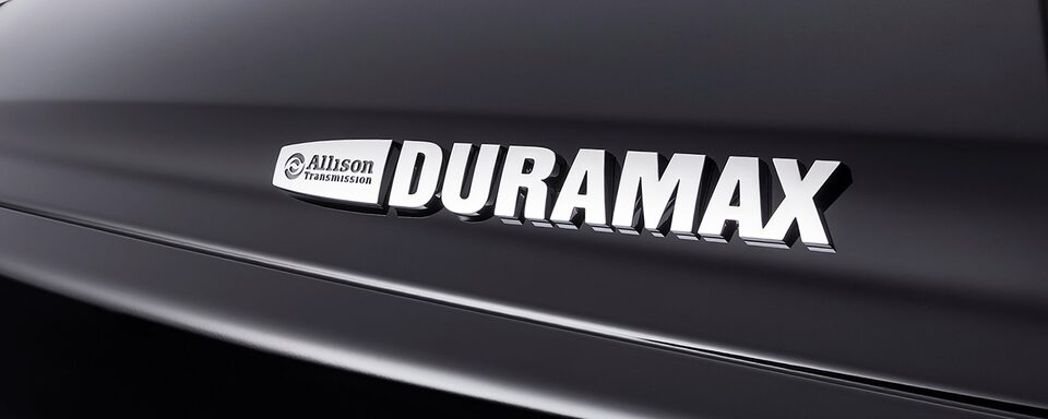 Silverado con chasis con cabina: Emblema de Duramax