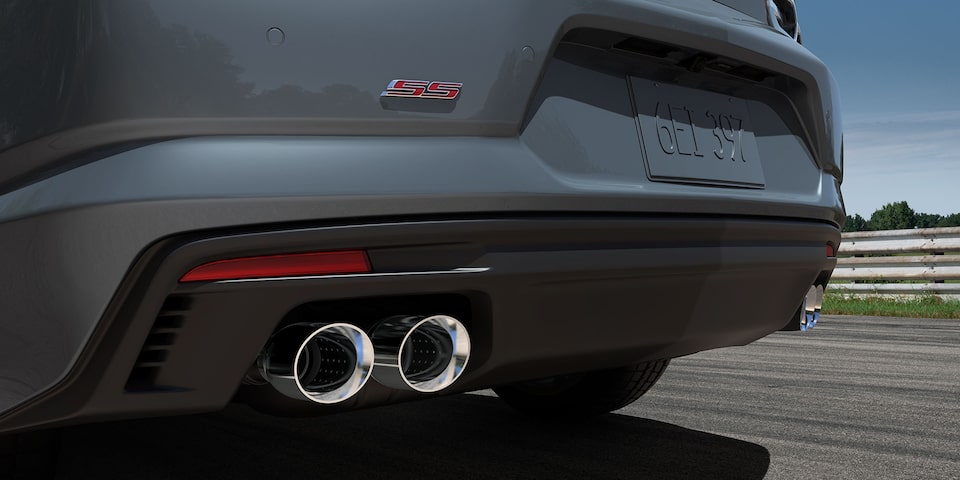 Audio recording of the Camaro's dual mode exhaust
