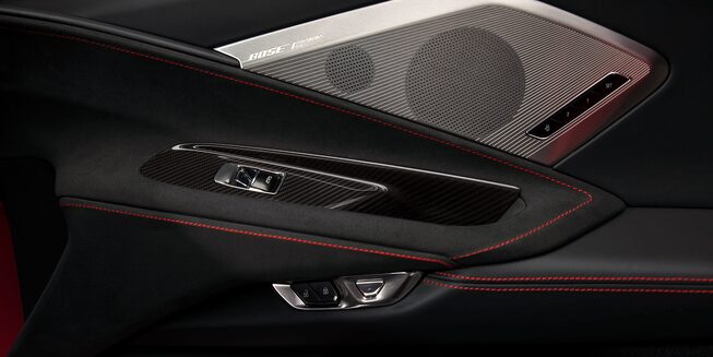 2023 Chevrolet Corvette Mid-Engine Sports Car Bose System