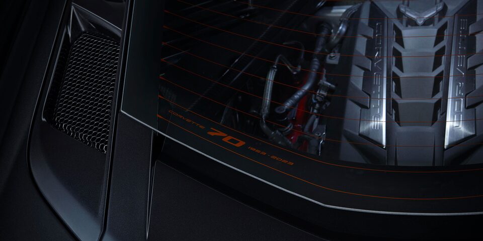 2023 Corvette 70th Anniversary Edition Details