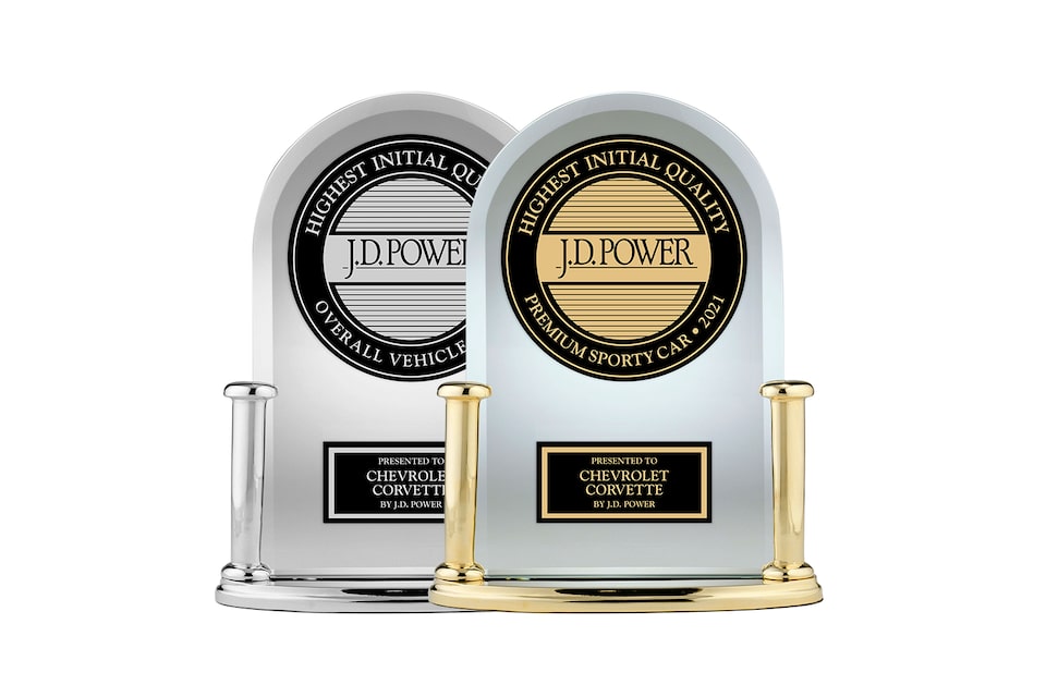 2022 Corvette J.D. Power Awards