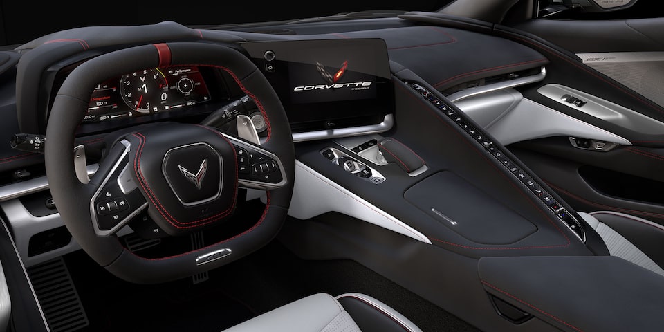 2023 Corvette 70th Anniversary Interior Driver Seat View