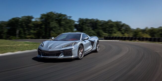 2023 Chevrolet Corvette Z06 Asset Matrix - Front View