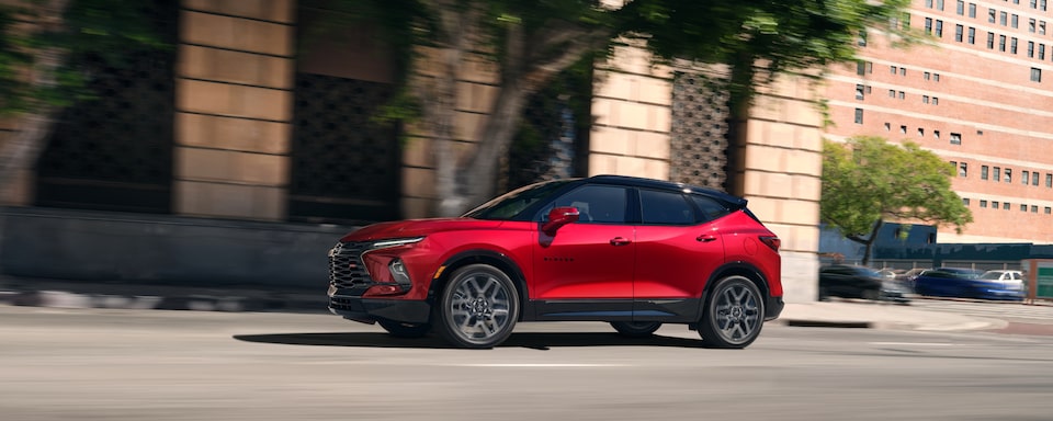 The Impressive Chevy Blazer Out for a Cruise in the City Cener 
