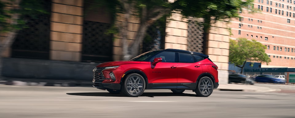 The Impressive Chevy Blazer Out for a Cruise in the City Cener