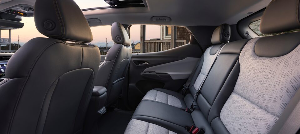 Expansive 5 Passenger Seating in the 2023 Bolt EUV