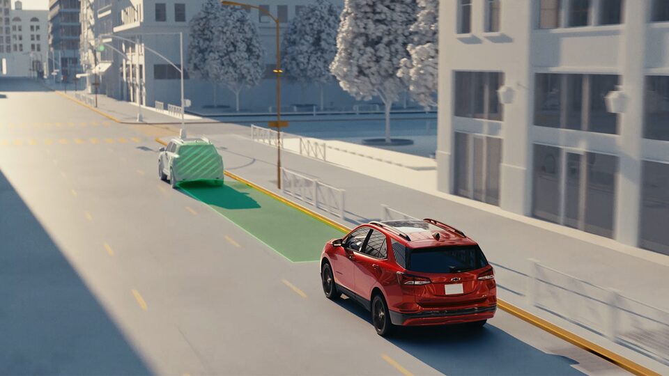 Equinox Forward Collision Alert and Automatic Emergency Braking Video