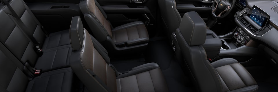 JET BLACK PERFORATED LEATHER SEATING SURFACES