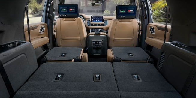 2023 GMC Suburban Rear view of Interior .jpg