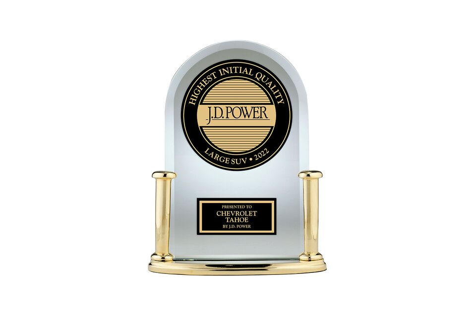 Premio de JDP, SUV grande n.° 1 en calidad de nuevos vehículos