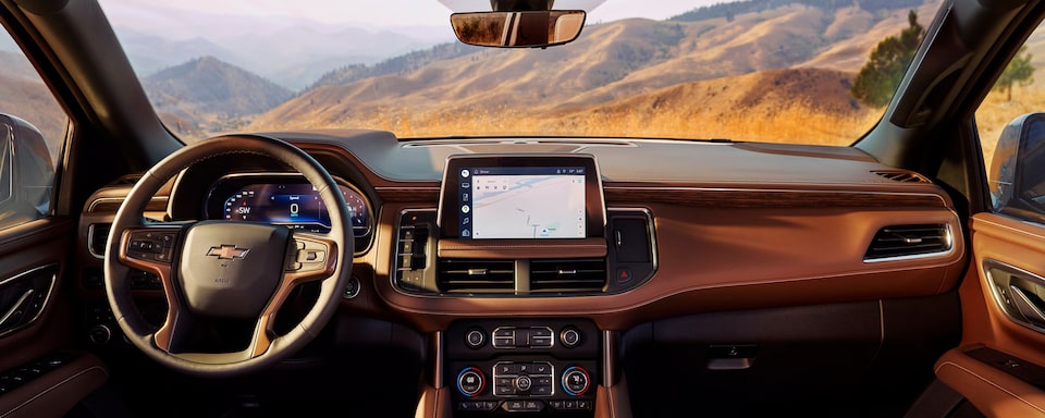 The Gorgeous and Sleek Design of the Tahoe Interior while Enjoying an Incredible Mountain View