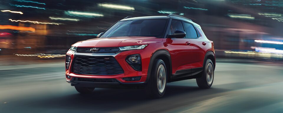 2023 Chevrolet Trailblazer Small SUV Front Side View Driving