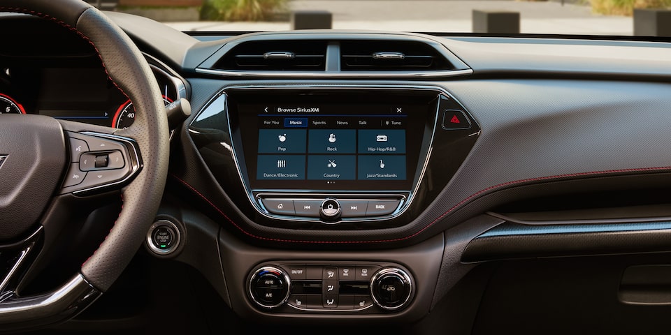 2023 Chevrolet Trailblazer Small SUV Interior Infotainment System Screen