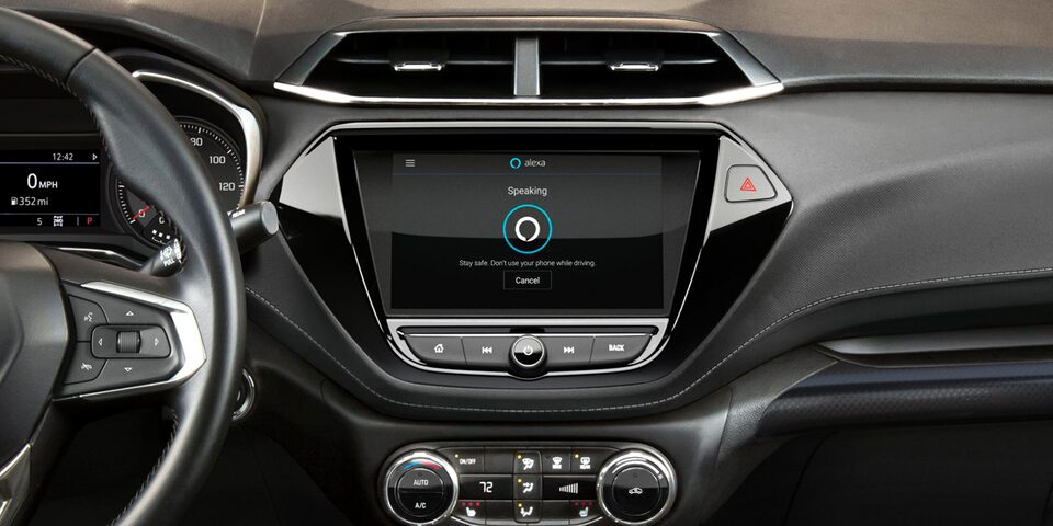 2023 Chevrolet Trailblazer Small SUV Amazon Alexa Technology