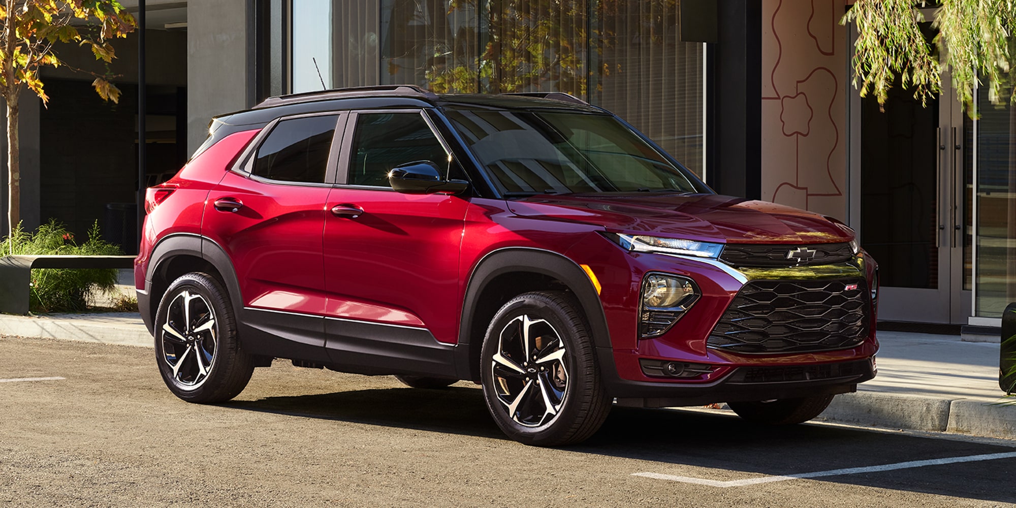 2022 chevy trailblazer crimson red