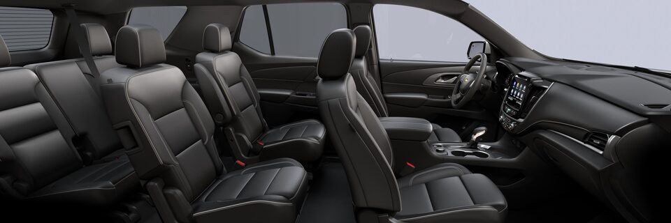 Jet Black Perforated Leather-Appointed Interior Option