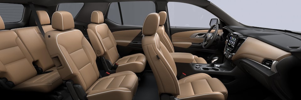 Jet Black/Maple Perforated Leather-Appointed Interior Option