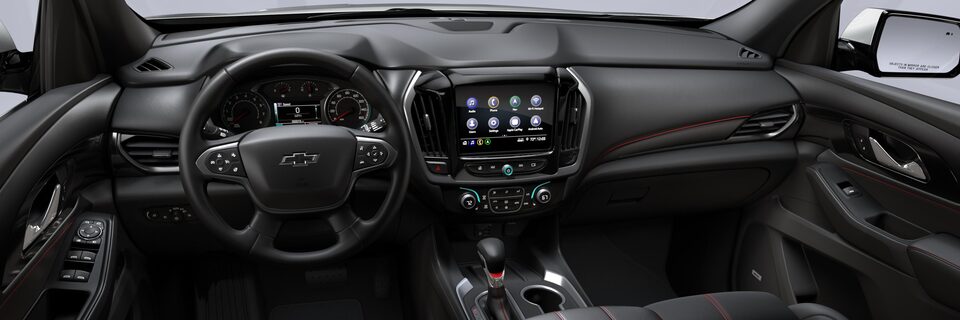 Jet Black Spice Red Interior Option