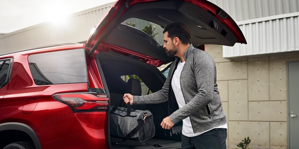 2023 Chevrolet Traverse Mid Size SUV in RS Edition Trunk Cargo Space