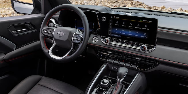 The 11.3" Diagonal Infotainment System of the Chevy Colorado