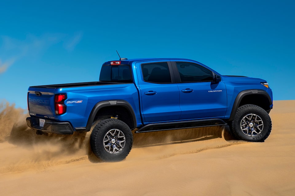 The Colorado Driving Through the Sand with Ease