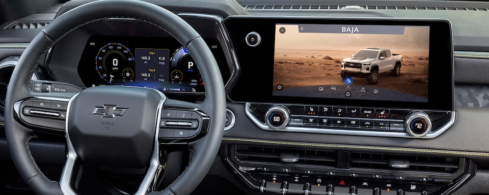 The Baja Performance Display Monitors Driving Performance in the 2023 Chevy Colorado