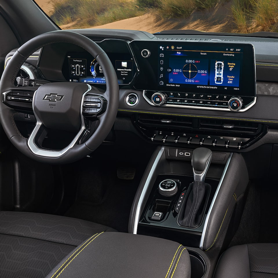 The Comfortable & Technology Packed Interior of the Colorado