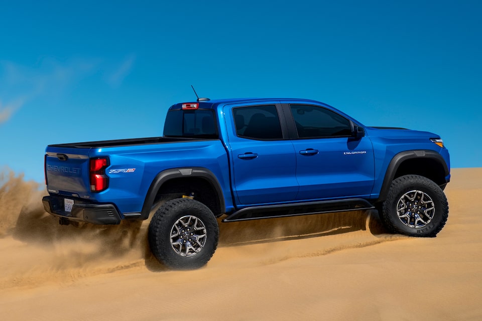 The Colorado Driving Through the Sand with Ease