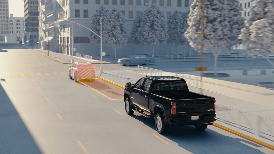 Forward Collision Alert and Automatic Emergency Braking Posterframe