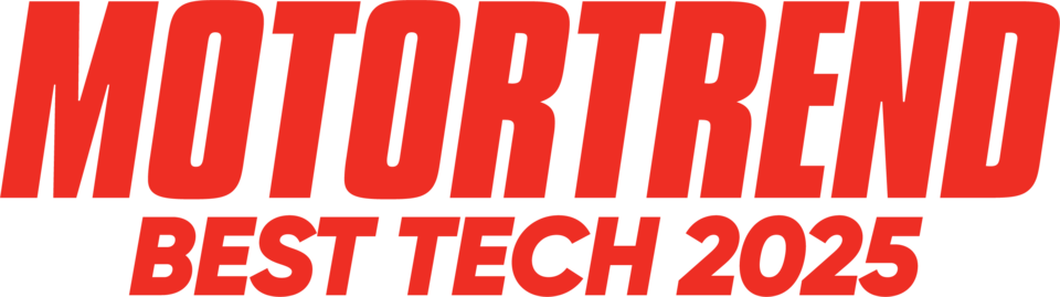 Motortrend Best Tech 2025 Award Logo