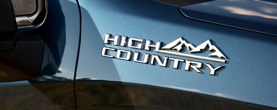 The Impressive Badging of the Silverado High Country