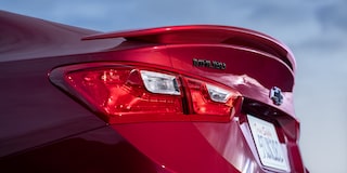 Close-Up Of Rear Tail Light On The 2024 Chevy Malibu