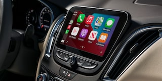 Close-up Of The 2024 Chevy Malibu Interior Infotainment System Screen