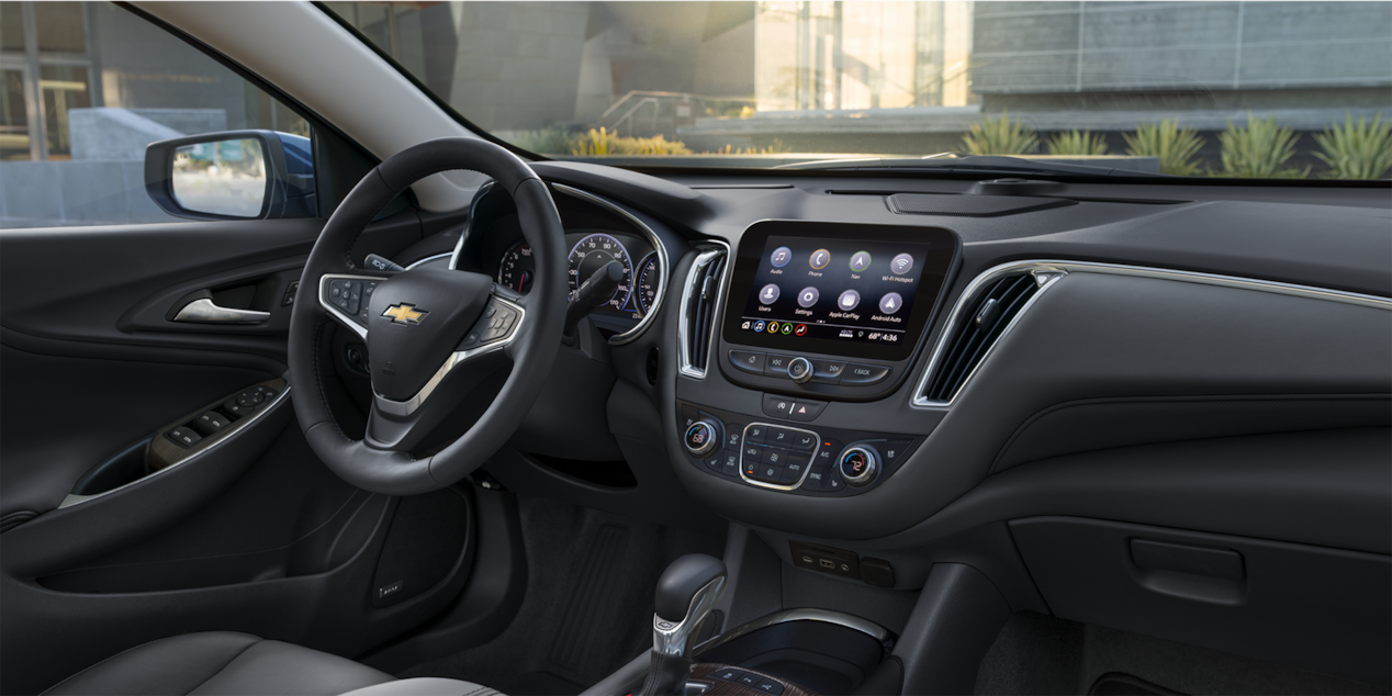 Interior Infotainment System Technology Overview Inside The 2024 Chevy Malibu