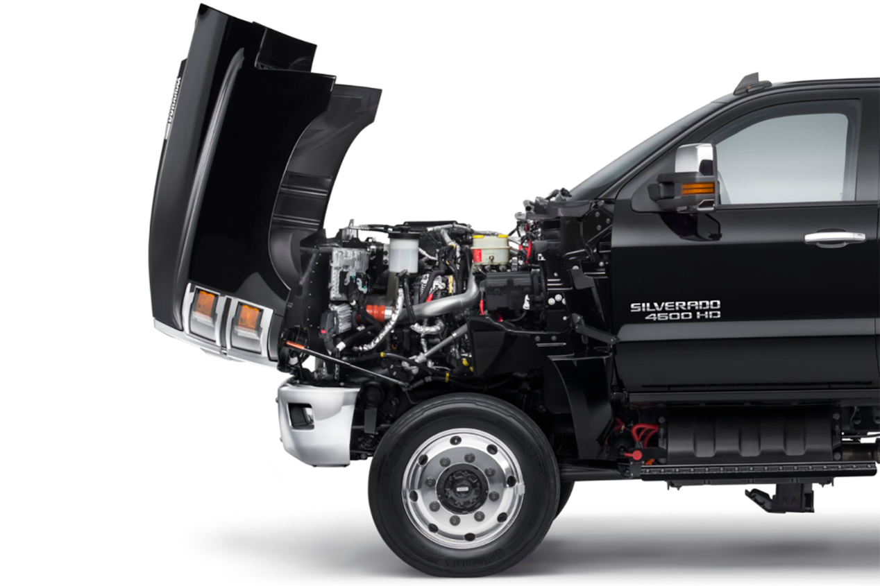 Silverado con motor Duramax V8 Turbo-Diesel de 6.6 L